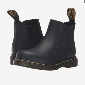 Dr. Martens Black Leather Ankle Boots